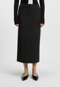 Юбка А-силуэта BOSS, черный