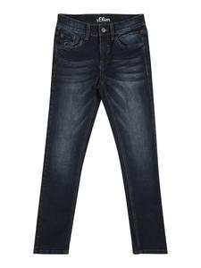 Узкие джинсы s.Oliver Seattle, темно-синий