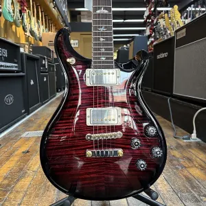 Электрогитара Paul Reed Smith McCarty 594, индивидуальный цвет Fire Red Burst с топом 10-го слоя, жесткий кейс