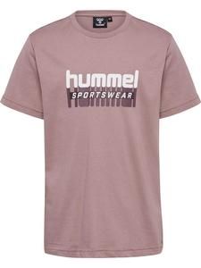 Футболка Hummel T-Shirt S/S Hmltukas Kinder, цвет TWILIGHT MAUVE