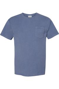 Футболка ComfortWash by Hanes Garment-Dyed Pocket, цвет saltwater