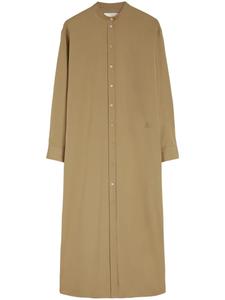 Jil Sander платье-рубашка, коричневый