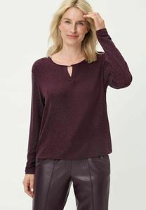 Блуза Olsen Blouse, Dunkelrot/Dark Red
