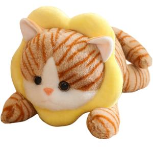 Мягкая и милая кукла для трансформации, плюшевая кукла, высота 30см/40см Mise, коричневый/желтый