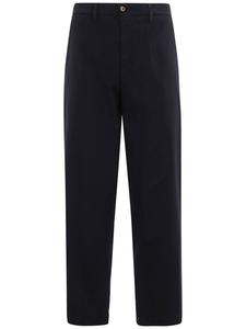 Прямые брюки с нашивкой-логотипом Briglia 1949, синий