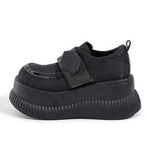 Milan Love Song Повседневные Туфли на Каблуке 8,5 см Женские Черные, Разноцветные