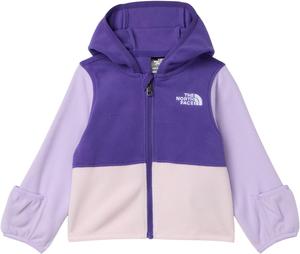 Худи The North Face Kids Glacier Full Zip Hoodie, цвет Peak Purple/Lite Lilac/Pale Blossom