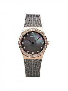 Bering Кварцевые часы 12430-369 в корпусе из розового золота