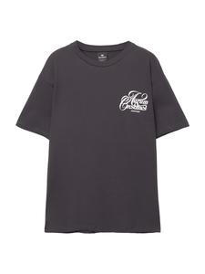 Рубашка Pull&Bear AURUM CRESTLINES, темно-синий