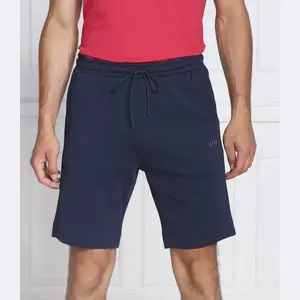 Шорты Headlo изогнутого кроя стандартного кроя Boss, синий