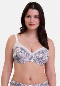 Бюстгальтер Sans Complexe COMPLICE, Imprimé Paisley Mûre Mandarine/Purple