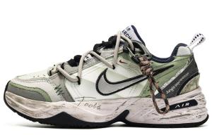 Кроссовки Nike Air Monarch 4 Chunky Sneakers Unisex Low-top Grey/green, зеленый