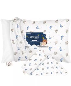 Наволочка для малышей для подушки 13X18, органическая наволочка для малышей, чехол для подушки для путешествий Keababies, белый