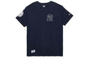 Футболка унисекс синяя New Era, синий