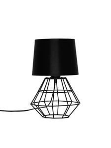 Настольная лампа Ø 23 x (В)34 см черного цвета Licht-Erlebnisse