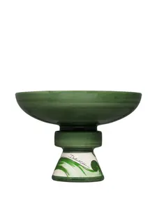 Керамическое блюдо, 17х25 см, Dolce & Gabbana, зеленый