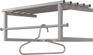 Вешалка Spinder Design, металл, модный цвет, ширина 76 см 76х76х34 см, серый