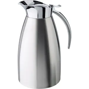 Вакуумник APS «Advanced», 1,5 л, автоматический для управления одной рукой, нержавеющая сталь 18/8, с двойными стенками, цвет silberfarben