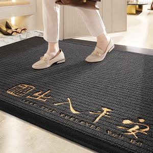 Dajiang Ковер 120х80 см для входной двери, Jiayin-Dark Gray, противоскользящий, износостойкий