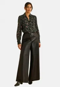 Блузка прямого кроя с длинными рукавами и пуговицами. Love & Roses, Khaki Green