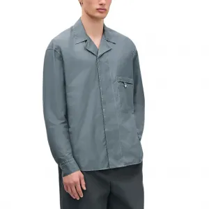 HERMES Рубашка SS25 мужская Peacock Green