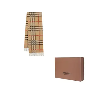 Burberry Вязаный шарф женский хаки, Khaki