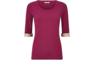 Футболка женская Burberry, розовый / хаки