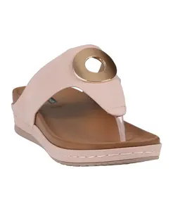 Женские сандалии Seli на танкетке с ремешком между пальцев GC Shoes, черный