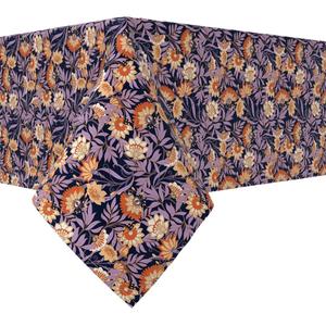 Прямоугольная скатерть, 100 % хлопок, 52x104 дюйма, цветочный 39