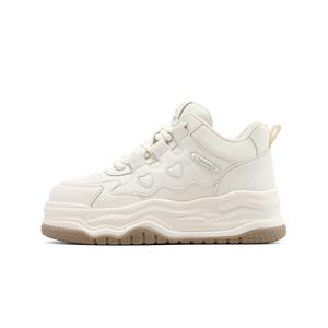 Женские кроссовки для скейтбординга Shock Absorbers Mid Top C°BANNER, Ecru