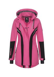 Куртка-пальто из софтшелла Rock Creek, розовый