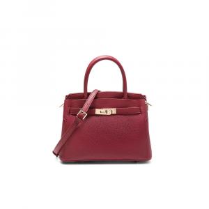 BELLE Сумка из коровьей кожи среднего размера, Red (Upgraded)