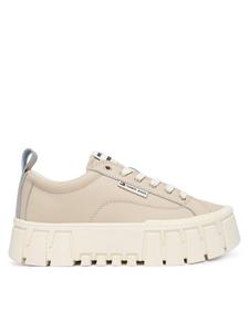 Кроссовки Tjw Vulc Flatform Leather EN0EN03008 Tommy Jeans, бежевый