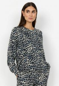 Блуза Soyaconcept SC-BANU AOP 222, Black Combi/Black