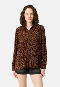 Блуза BONOBO Jeans LANGARM, Marron Foncé/Dark Brown