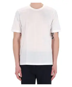 Белая футболка из мерсеризованного хлопка Barba, белый