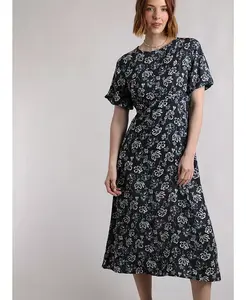 Женское платье Everly Printed Weird Fish, синий