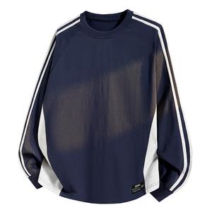 Свитшот Unisex Crew Neck Moderate Regular ZIAREL, темно-синий