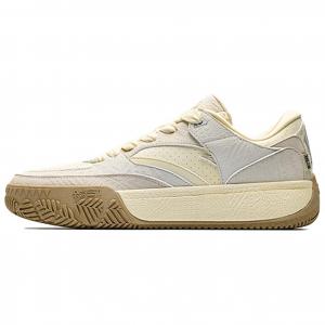 ANTA Ирвинг серия низкие кроссовки для скейтбординга мужские светло-бежевый white/chalk/mud gray