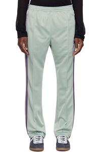Узкие спортивные брюки Needles, цвет sax