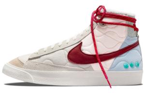 Кроссовки Nike Blazer Mid 77 Year of the Tiger, светло-серый/красный