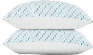 JUDEWY Ортопедическая подушка из пены с эффектом памяти для сна на боку Blue