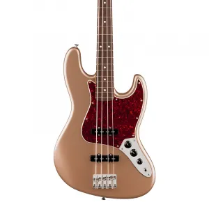 Бас-гитара Fender American Professional Classic Jazz Bass Rosewood Faded Firemist Gold с чехлом
