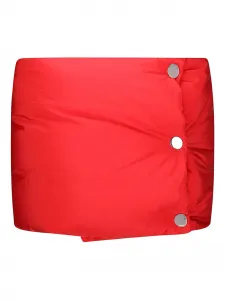 Стеганый шарф на пуговицах Sportmax, красный