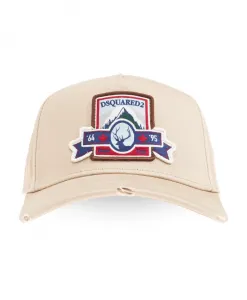 Бейсболка Dsquared2, бежевый