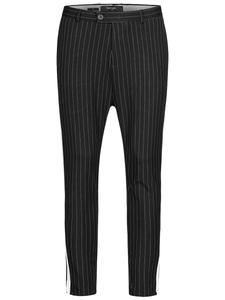 Зауженные брюки-чинос behype Madrid, черный