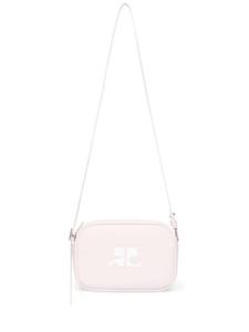 Courrèges переиздание кожаной сумки через плечо, розовый