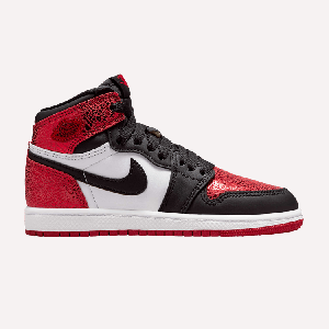 Кроссовки Air Jordan 1 Retro High OG PS 'Ruby', красный