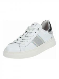 Кроссовки белого/серебристого цвета Nero Giardini