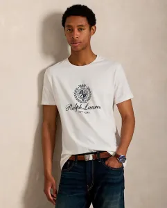 Мужская футболка стандартного кроя из джерси Polo Ralph Lauren, белый